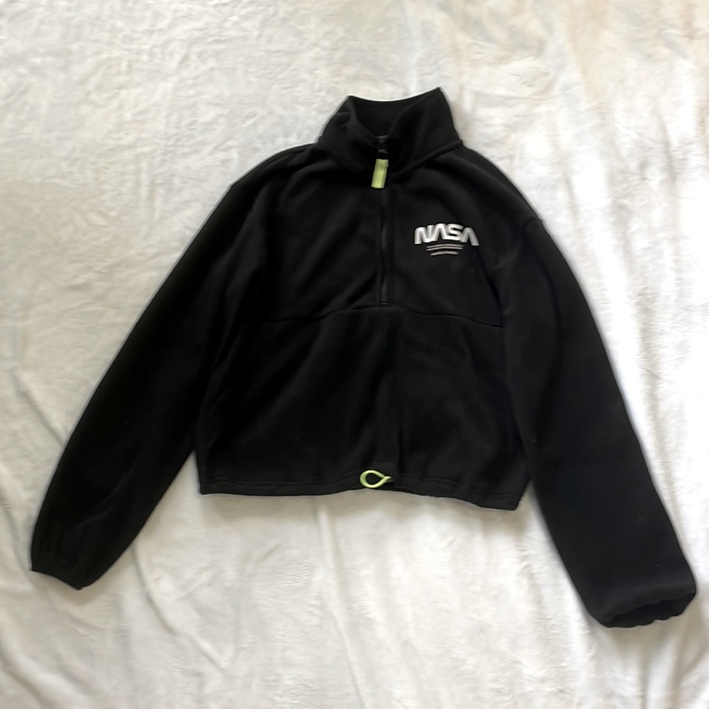 H&M Fleece popover jacket